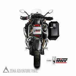 Escape MIVV Dakar Inox Nero Triumph Tiger 1200 22-