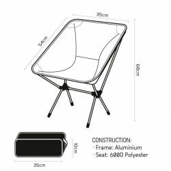 Silla de Camping Oxford diseño