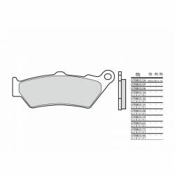 Pastillas de Freno delantero Brembo 07BB03SA sinterizadass