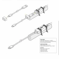 Cable Hard Wire 12V SP Connect detalle 1