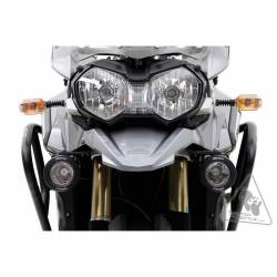 Soporte Faros Auxiliares Denali Triumph Tiger 1200 Explorer 12-15 frontal