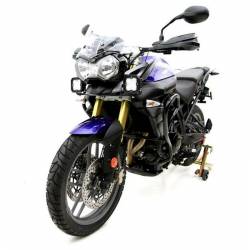 Soporte Faros Auxiliares Denali - Tiumph Tiger 800 lateral