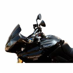 Pantalla MRA Sport Negra Triumph Tiger 1050-SE-Sport lado