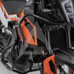 Defensas superiores Negras KTM 890 Adventure 19- SW-Motech vista2