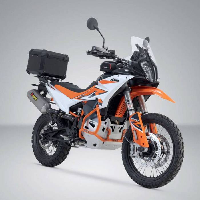 Kit topcase TRAX ADV Negro KTM 890 Adventure - R