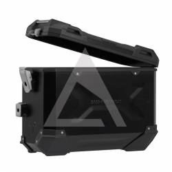 Maletas Laterales TRAX ADV Negro 45/45 litros SW-Motech abierta