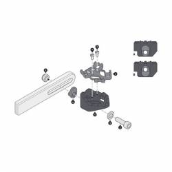 Punta Adventure Pedal Freno SW-Motech BMW R1300 GS vista esquema