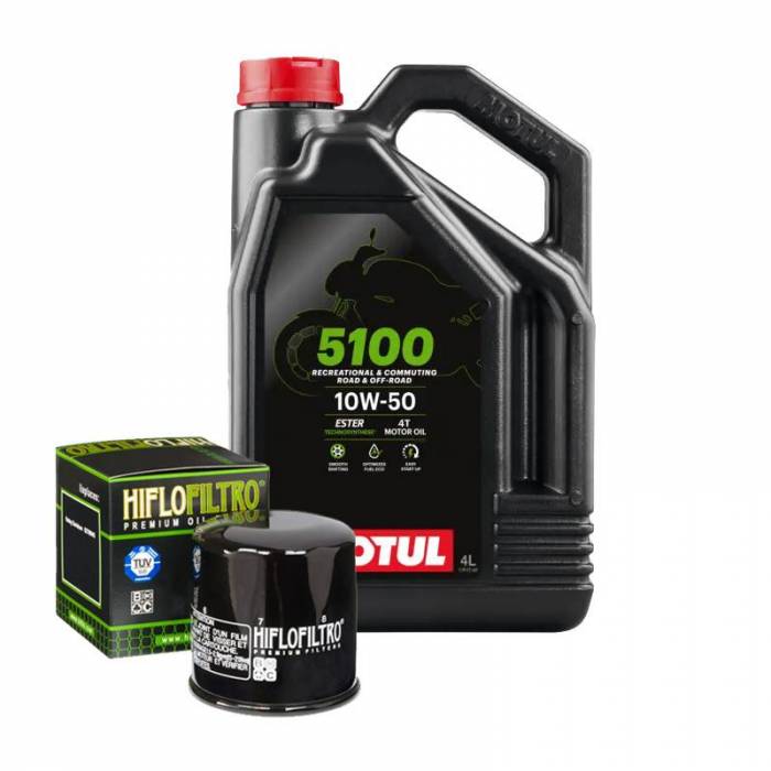 Kit Cambio Aceite Motul 5100 BMW R 1200 GS - Adv 04-12