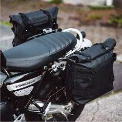 Bolsas laterales UN1T Khali negro Triumph Scrambler 1200 moto2