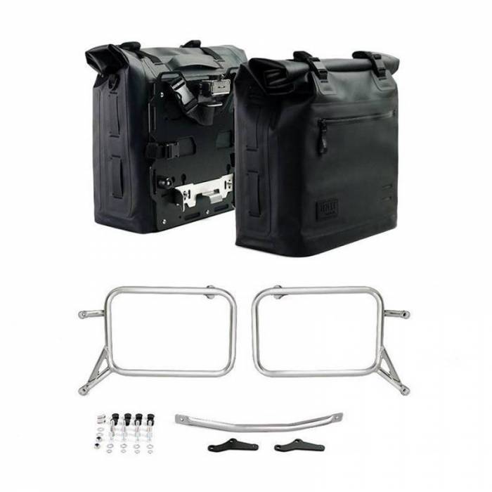Bolsas laterales UN1T Khali plata BMW R1150 GS y Adventure
