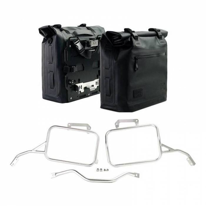 Bolsas laterales UN1T Khali plata Aprilia Tuareg 660