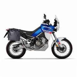 Bolsas laterales UN1T Khali plata Aprilia Tuareg 660 moto