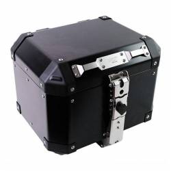 Baul UN1T Atlas 36L negro Ducati DesertX detalle2