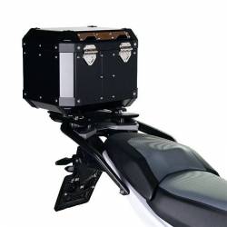 Baul UN1T Atlas 36L plata BMW R 1300 GS soporte OEM moto1