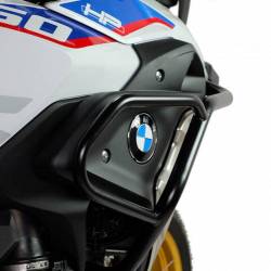 Defensas superiores UN1T Heavy Duty BMW R 1200 GS LC 17-18 negro detalle1