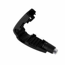 Candado de maneta Oxford negro abierto