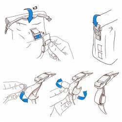 Bolsas laterales UN1T Khali 20L BMW R 1200 NineT Urban GS detalle5