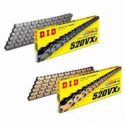 DID 520 VX3 Gris o Dorada/Negra