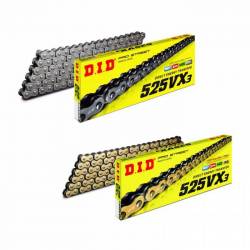 DID 525 VX3 Gris o Dorada/Negra