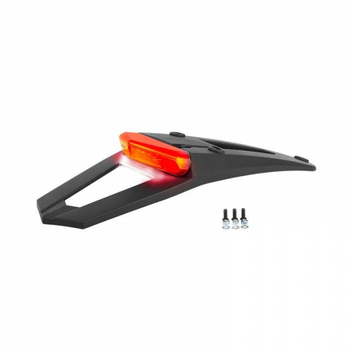 Soporte matricula Universal con piloto trasero Polisport