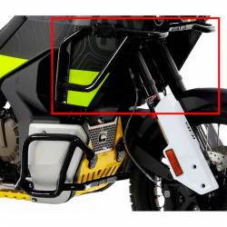 Defensas superiores Crosspro Husqvarna Norden 901 negras