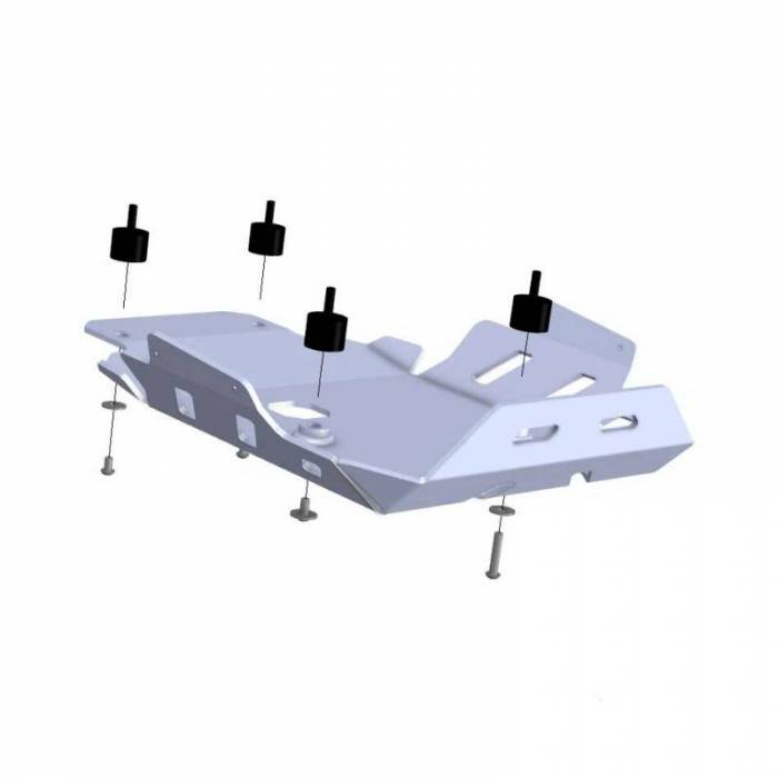 Cubrecarter Aluminio Crosspro BMW  R 1150 GS Adventure 02-06