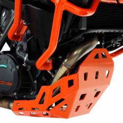 Cubrecarter Aluminio Crosspro KTM 1290 Super Adventure R y S 17-20 vista