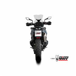 Escape MIVV Dakar Inox KTM 890 Adventure trasera