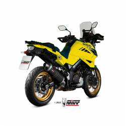 Escape MIVV Dakar Inox Negro Suzuki DL1050 V-Strom lateral