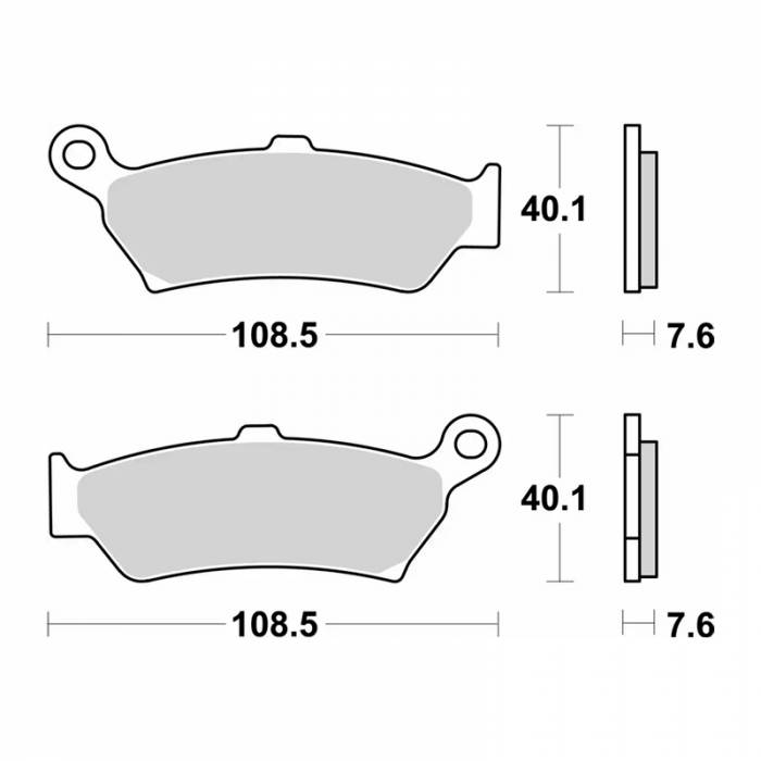 Pastillas Traseras Brembo BMW R1300 GS y Adventure