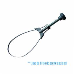 Llave de filtro de aceite opcional con el kit