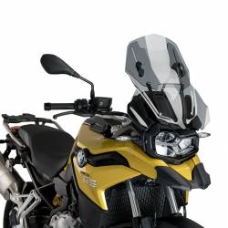 Cúpula Regulable Puig BMW F850GS y Adventure (Sport OEM) Ahumado posición baja