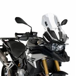Cúpula Regulable Puig BMW F750GS (Touring OEM) Transparente posición baja