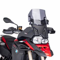 Cúpula Regulable Puig BMW F800GS Adventure 13-18  Ahumado posición media