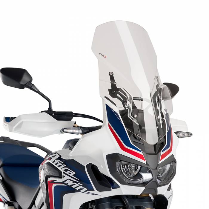 Cupula Touring Regulable Puig Honda CRF1000L Africa Twin y Adventure Sports 16-19 Transparente