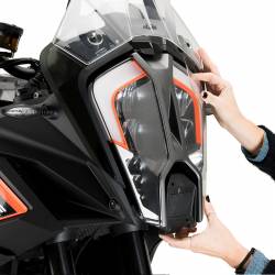 Protector de Faro Adhere Puig KTM 1290 Super Adventure - R 21-24 montaje