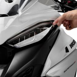 Protector de Faro Adhere Puig Ducati Multistrada V4 - S 21- montaje