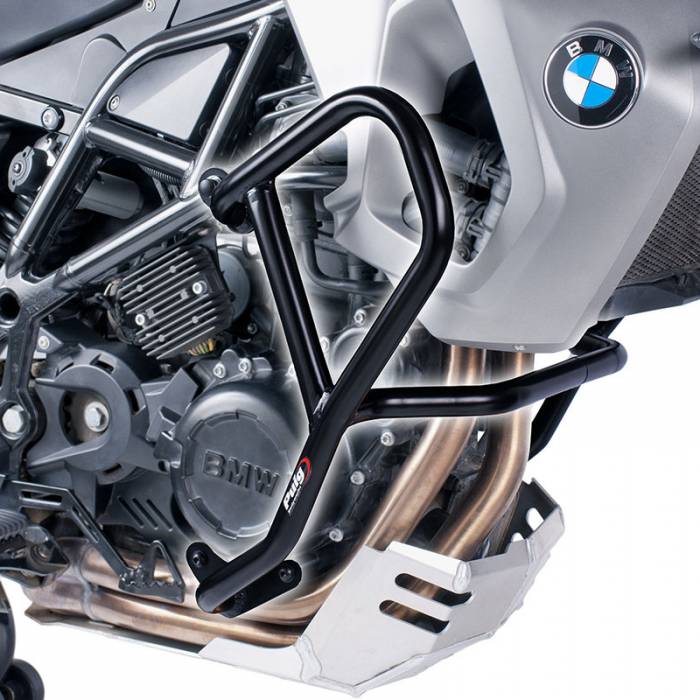 Defensas Puig BMW F650GS 800cc 08-12 detalle Defensas Puig BMW F650GS 800cc 08-12 detalle