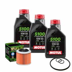 Kit Cambio Aceite Motul 5100 CFmoto 800 MT 22-