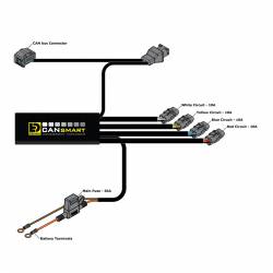 Controlador CANsmart GEN II Denali BMW F750 GS 18-23 esquema