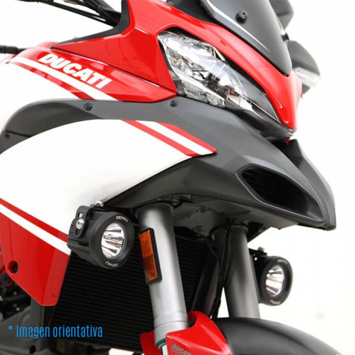 Soporte Faros Auxiliares Denali Ducati Multistrada 950 y V2 17-24