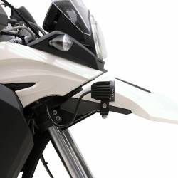 Soporte Faros Auxiliares Denali BMW G650GS y F650GS foto1