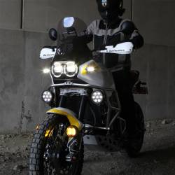 Soporte Faros Auxiliares Denali defensas OEM Ducati Desert-X foto4