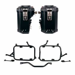 Maletas laterales UN1T Atlas 40+34L negro BMW R 1300 GS