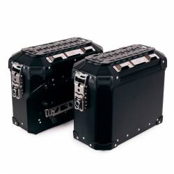 Maletas laterales UN1T Atlas 39+32L plata Ducati DesertX laterales