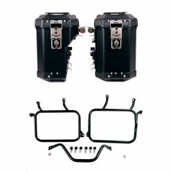 Maletas laterales UN1T Atlas 39+32L negro Ducati DesertX