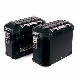 Maletas laterales UN1T Atlas 39+32L Harley-Davidson Pan America lateral