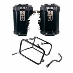 Maletas laterales UN1T Atlas 39+32L negro Triumph Scrambler 1200