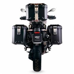 Maletas laterales UN1T Atlas 48+41L negro BMW R1200 GS LC y Adv TRASERA