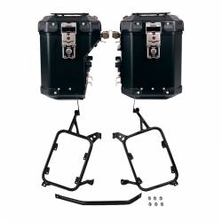 Maletas laterales UN1T Atlas 48+41L negro BMW R1250 GS y Adv